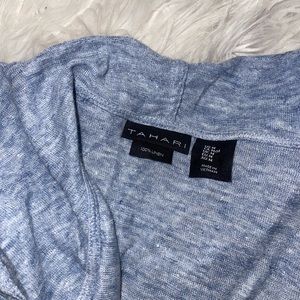 Tahari Hooded Cardigan